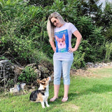 Custom Pet Art Women's Crew