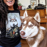 Custom Pet Art Women's Crew