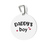 Daddys Boy Pet Tag