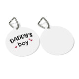 Daddys Boy Pet Tag