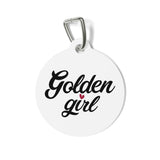 Golden Girl Pet Tag