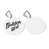 Golden Girl Pet Tag