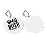 Head Bitch In Charge Pet Tag