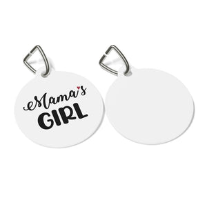 Mamas Girl Pet Tag