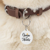 Queen Of Hearts Pet Tag