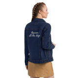 Rescue All The Dogs - Unisex Denim Jacket